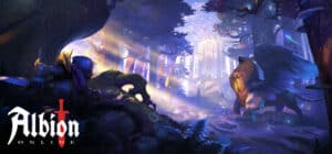 Albion Online game banner - find where to play in the cloud