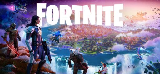 Fortnite game banner - find where to play in the cloud