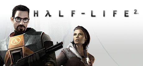 Half-Life 2 game banner - find out how to play with cloud gaming