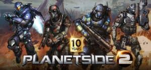 PlanetSide 2 game banner - find where to play in the cloud