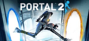 Portal 2 game banner - find out where to play in the cloud