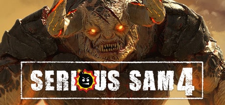 Serious Sam 4 game banner - find out how to play with cloud gaming