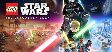 LEGO Star Wars: The Skywalker Saga game banner - find out how to play with cloud gaming