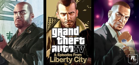 Grand Theft Auto IV game banner - find out where to play in the cloud