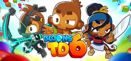 Bloons 6 TD game banner - find out where to play in the cloud