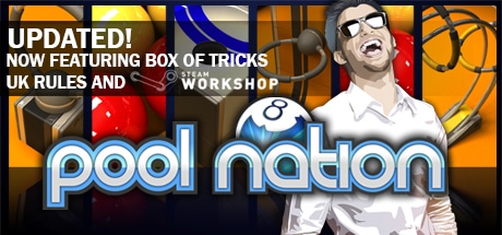 Pool Nation game banner - find where to play in the cloud