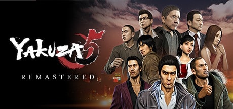 Yakuza 5 Remastered game banner - find out where to play in the cloud