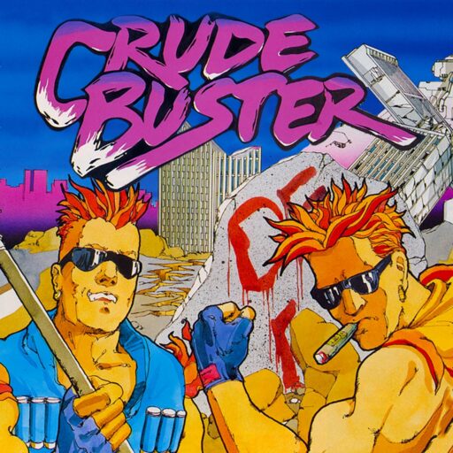 Crude Buster (Two Crude Dudes) game banner - find where to play in the cloud