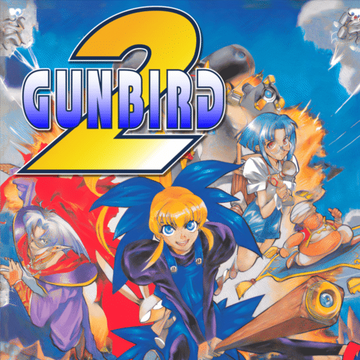 Gunbird 2 game banner - find out where to play in the cloud
