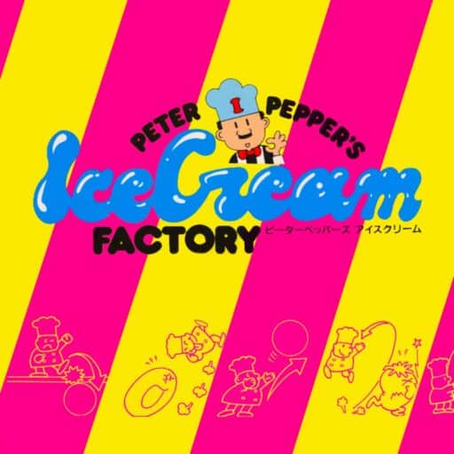 Peter Pepper's Ice Cream Factory game banner - find where to play in the cloud