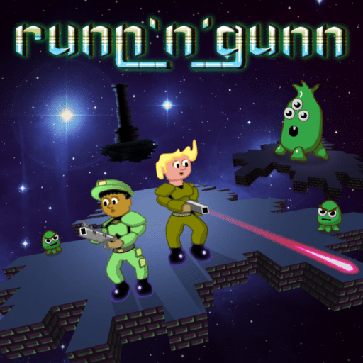 Runn 'n' Gunn game banner - find where to play in the cloud