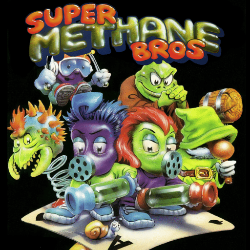 Super Methane Bros game banner - find where to play in the cloud