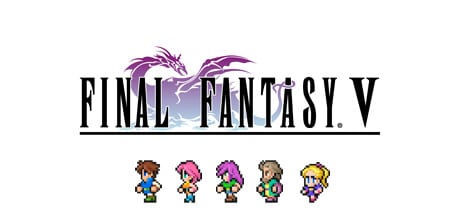 FINAL FANTASY V (Pixel Remaster) game banner - find out where to play in the cloud