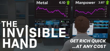 The Invisible Hand game banner - find where to play in the cloud