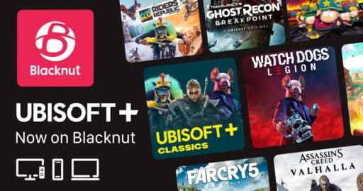 Blacknut Ubisoft+ Classics Games Banner