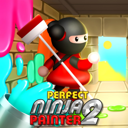Perfect Ninja Painter 2 game banner - find where to play in the cloud